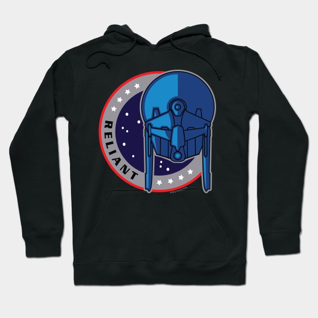 Reliant - themed patch design Hoodie by Illustratorator